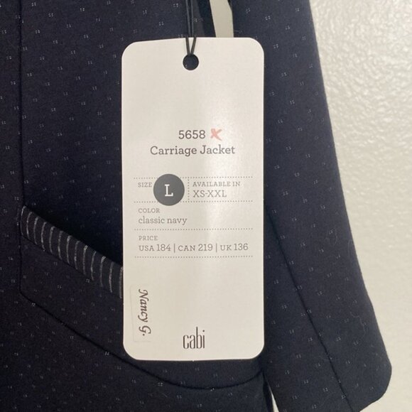 Cabi Carriage Jacket. Spring 2020. Brand New with tags - Picture 3 of 5